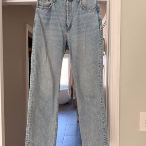 Abercrombie & Fitch Light Blue High Rise Jeans